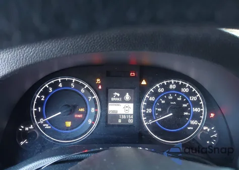 2011 Infiniti G37X z USA, uszkodzony, nr VIN JN1CV6EL9BM260531